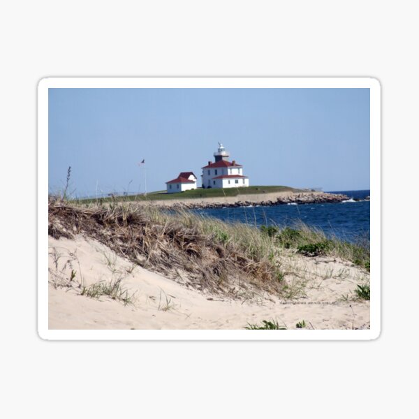 Item preview, Lighthouse in Watch Hill, RI ~ Napatree Point  designed and sold by Maureen Zaharie.
