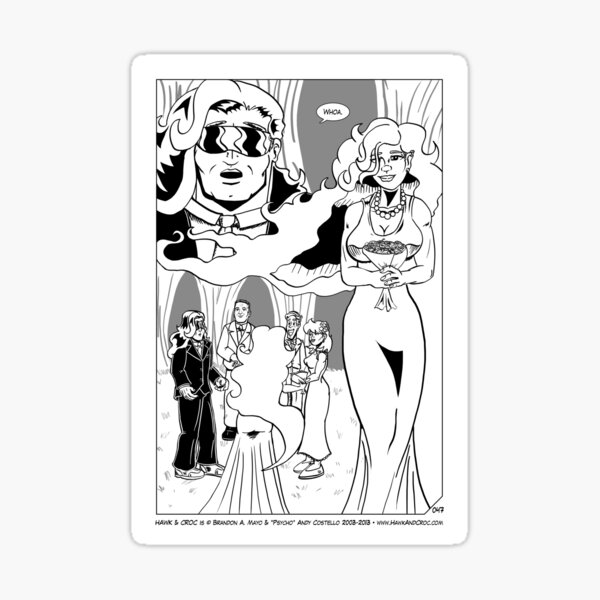 New Hawk & Croc page 47 Sticker