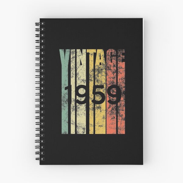 Item preview, Vintage 1959 Retro Birth Year Birthday Gift Idea designed and sold by haselshirt.