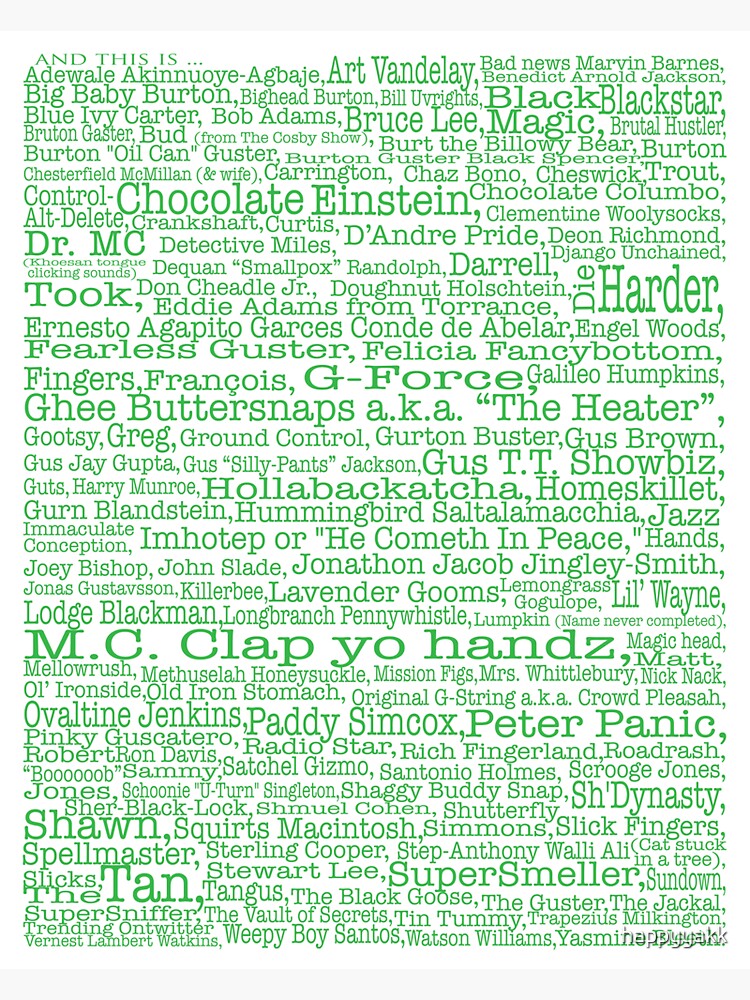 Psych tv show poster nicknames Burton Guster