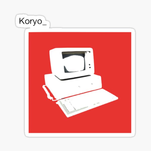 "bland IBM" Sticker by koryo | Redbubble