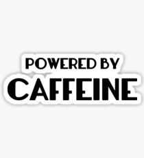 Powered By Caffeine Sticker