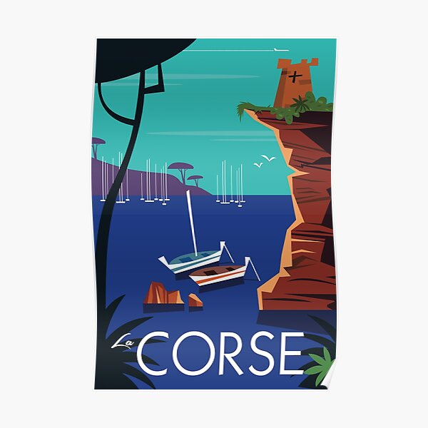 Affiche La Corse Poster