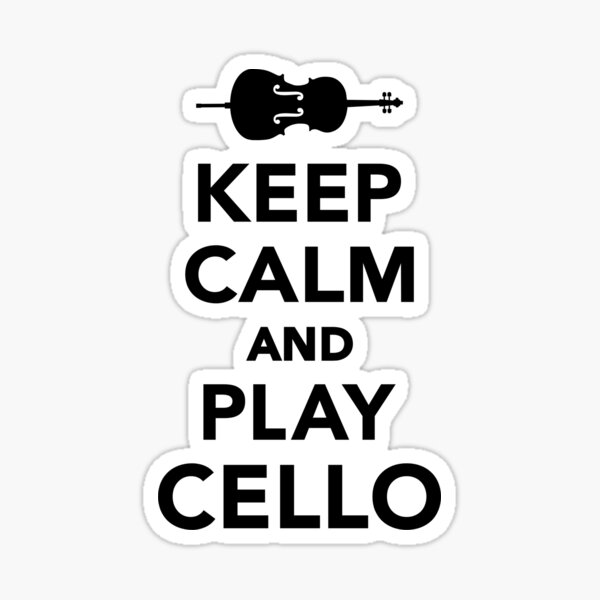 Item preview, Keep calm and Play Cello designed and sold by Designzz.