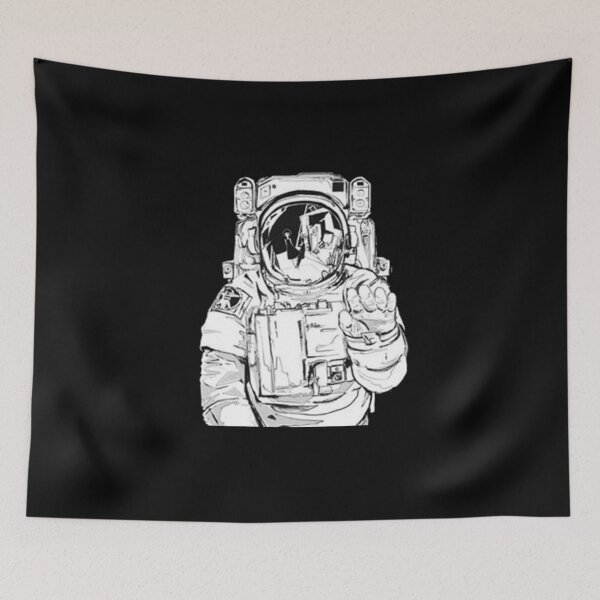 Item preview, Astronaut and his Girl, Spaceman and Aerospatial designed and sold by Billyou.