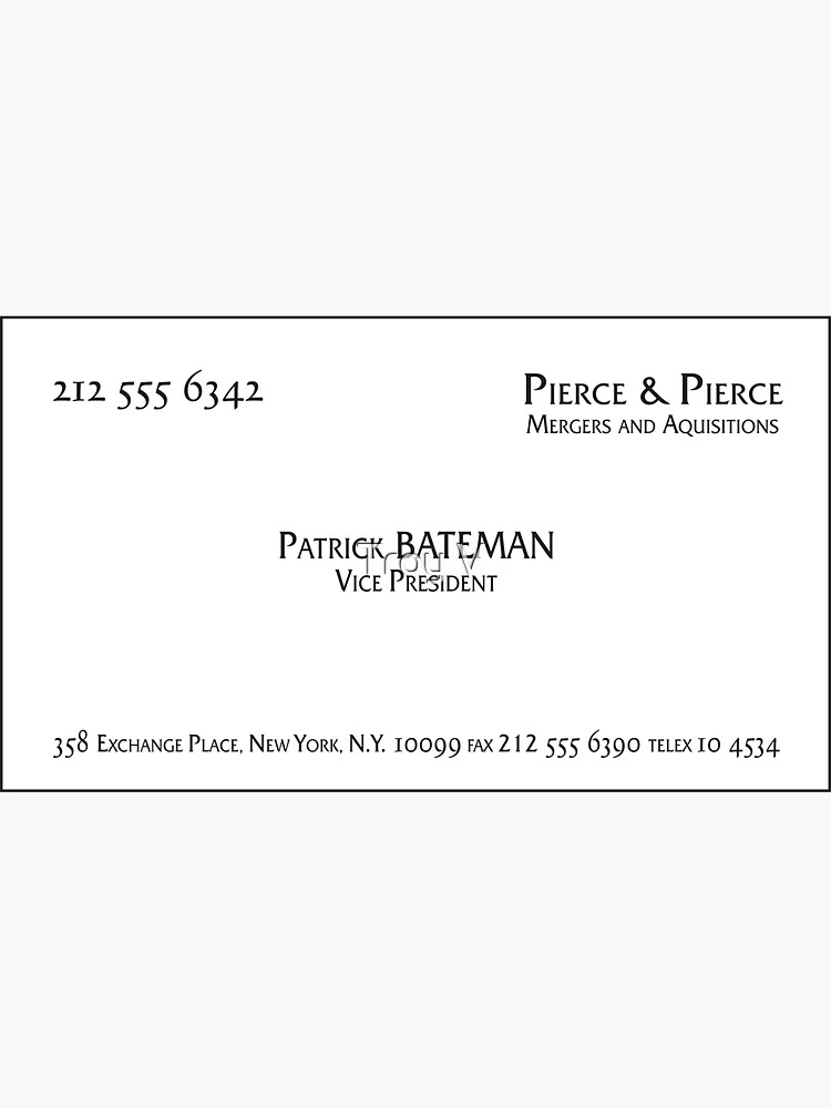 patrick-bateman-card-template