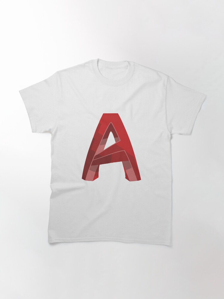 Alternate view of 3D Cad/Cam/Cae Auto Cad Designer Classic T-Shirt