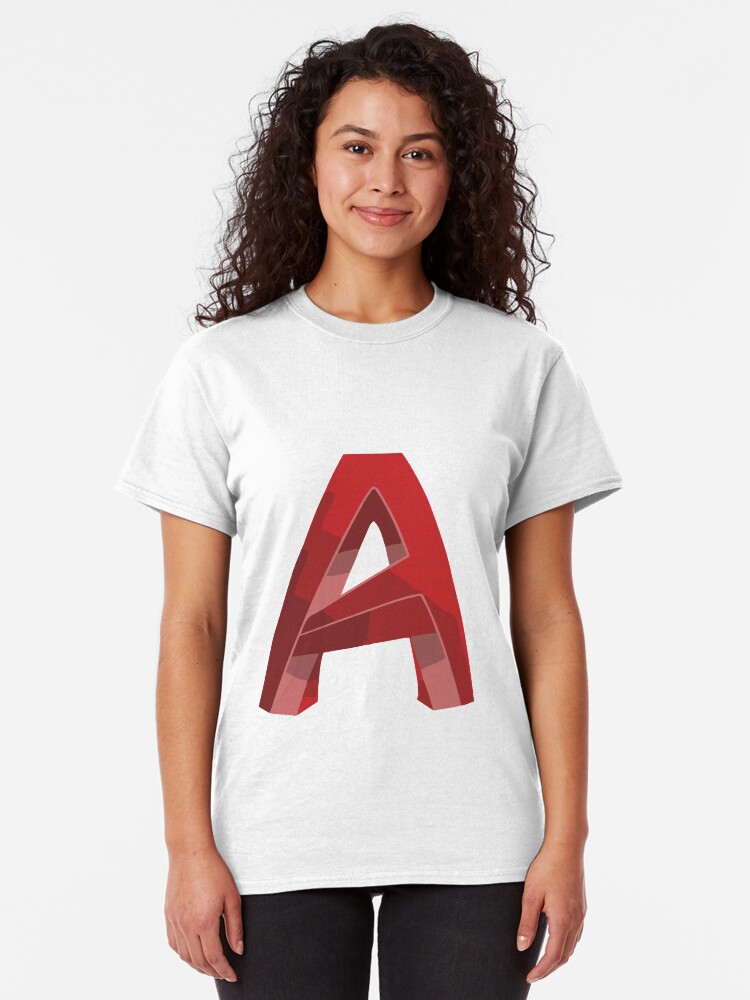 Alternate view of 3D Cad/Cam/Cae Auto Cad Designer Classic T-Shirt