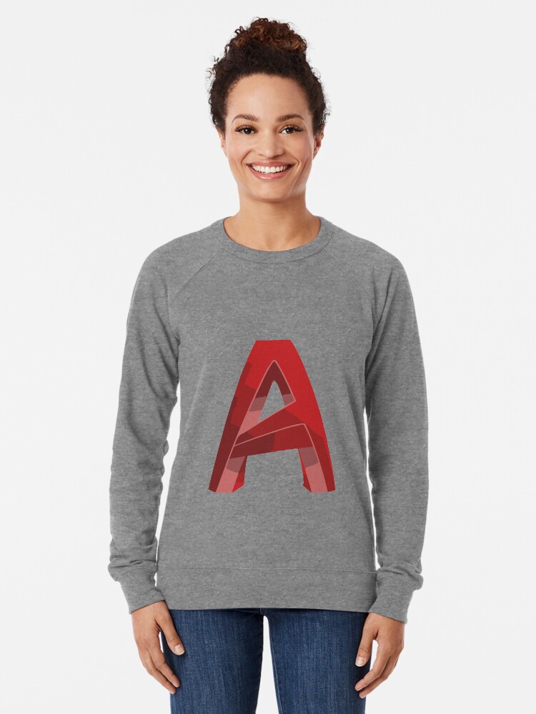 Alternate view of 3D Cad/Cam/Cae Auto Cad Designer Lightweight Sweatshirt