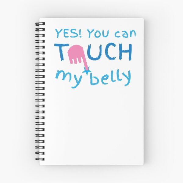 Item preview, YES! you can touch my Belly! Pregnancy maternity design designed and sold by jazzydevil.