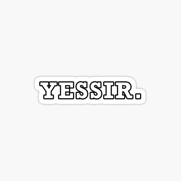 Yessir Sticker by Regensburg Guide for iOS & Android