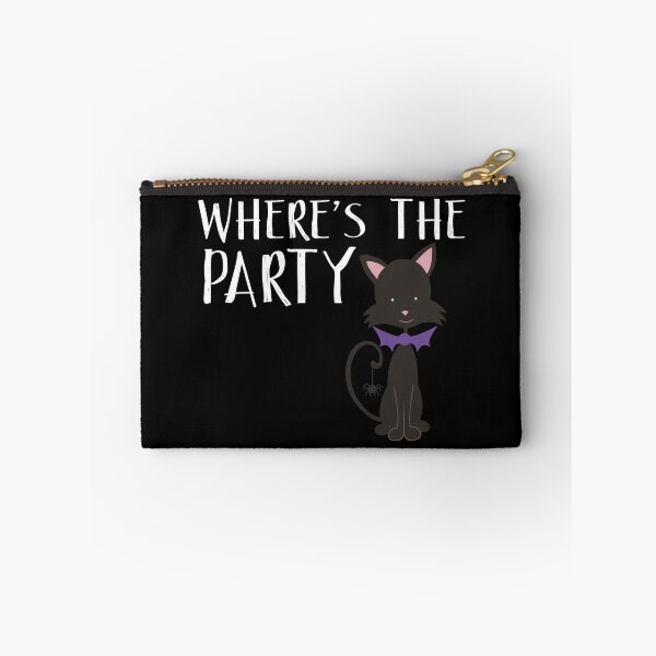 Item preview, Where's The Party Cat Bat Design designed and sold by SpiritWestDesig.