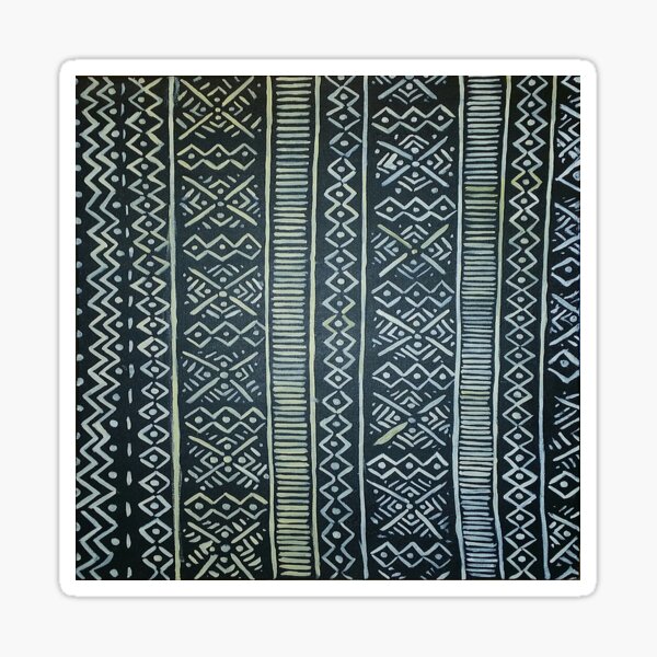 MudCloth Sticker