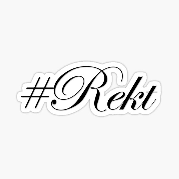 Mlg Stickers Redbubble - ʖ get rekt roblox