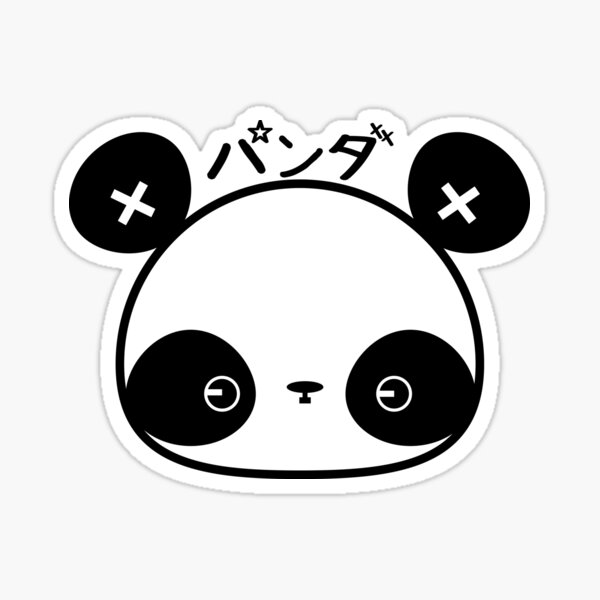 Panda by Indigo Sticker