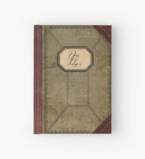 Antike Tageshauptbuch-Zeitschrift Notizbuch