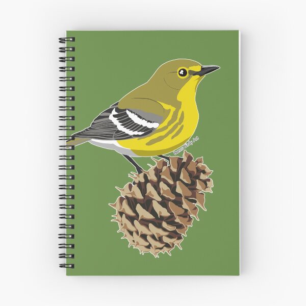 Item preview, Pine Warbler designed and sold by BennuBirdy.
