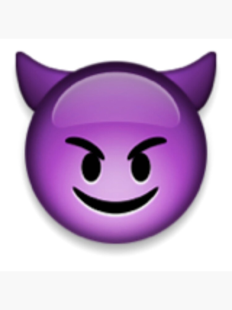 Sticker « Devil Emoji », par ALeon Redbubble