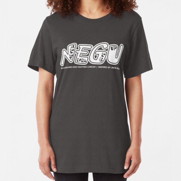 NEGU in White Slim Fit T-Shirt