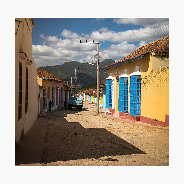 Wonderful Trinidad, Cuba. A colourful city, at the feet of majestic mountains. Photographic Print