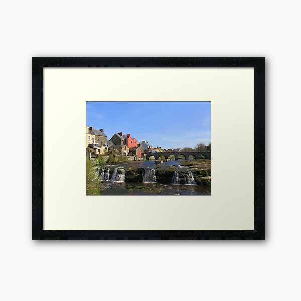 The Falls, Ennistymon, Co Clare Framed Art Print