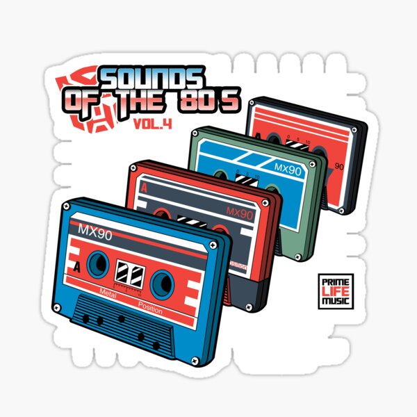Sounds of the 80s Vol.4 Sticker