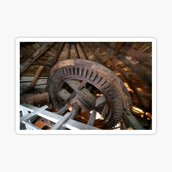 Cley Windmill machinery Sticker