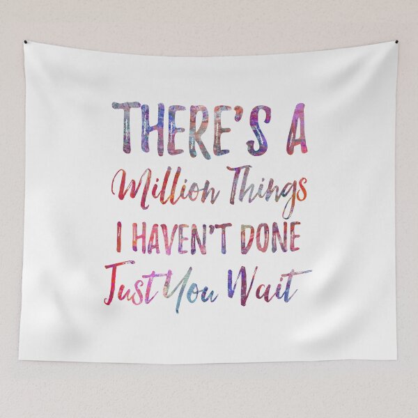 Item preview, Just You Wait designed and sold by Think Ink Print.