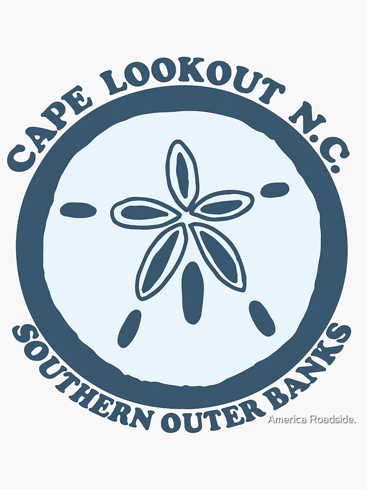 "Cape Lookout North Carolina." Sticker for Sale by ishore1 Redbubble