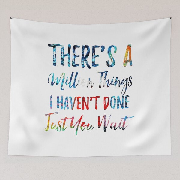 Item preview, Just You Wait designed and sold by Think Ink Print.
