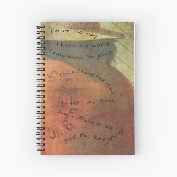 Journey - "I'm On My Way" Spiral Notebook
