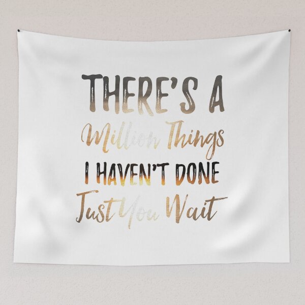 Item preview, Just You Wait designed and sold by Think Ink Print.