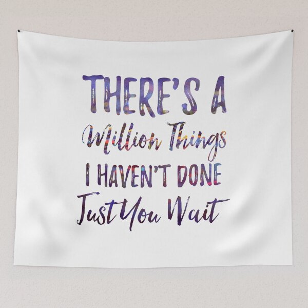 Item preview, Just You Wait designed and sold by Think Ink Print.