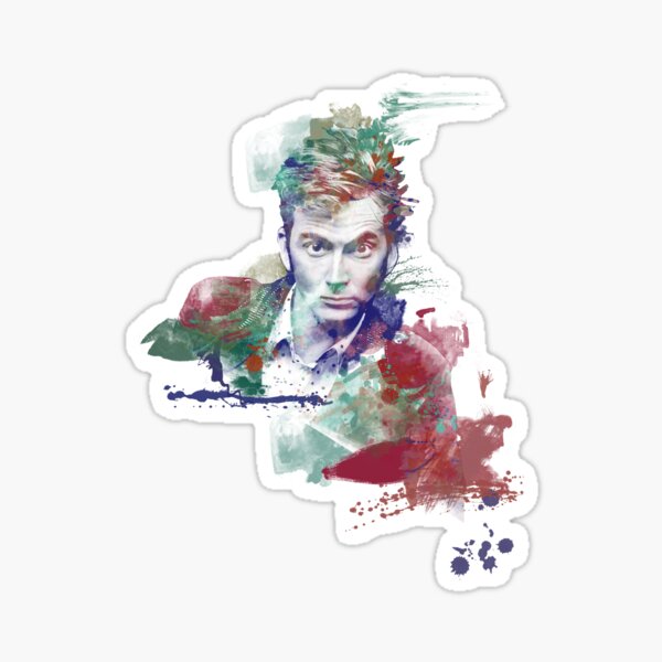 Watercolor Doctor Ten Sticker