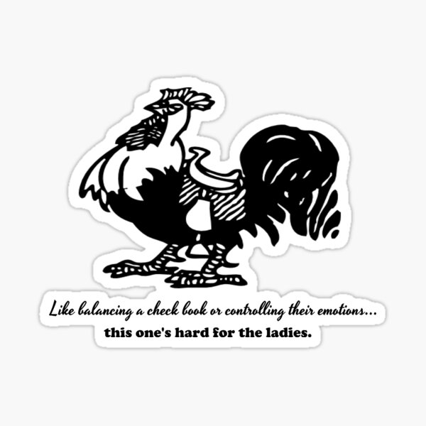 Awkward Cock Talk Sticker