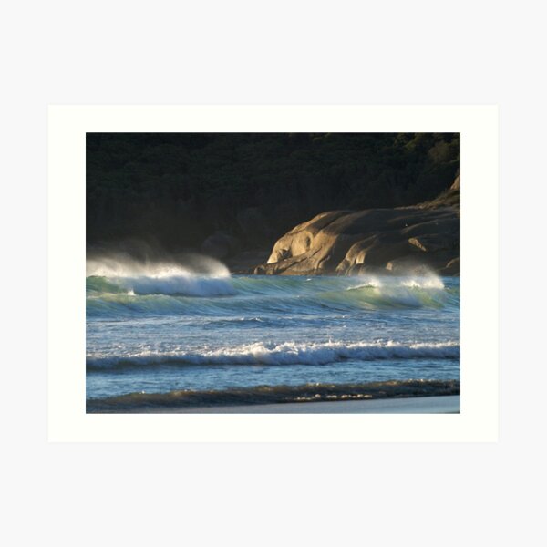 Seascape at Squeaky Beach, Wilsons Promontory Art Print