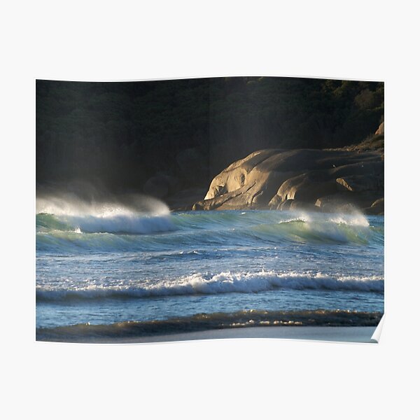 Seascape at Squeaky Beach, Wilsons Promontory Poster