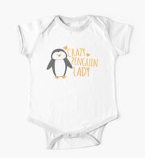 Crazy Penguin Lady One Piece - Short Sleeve