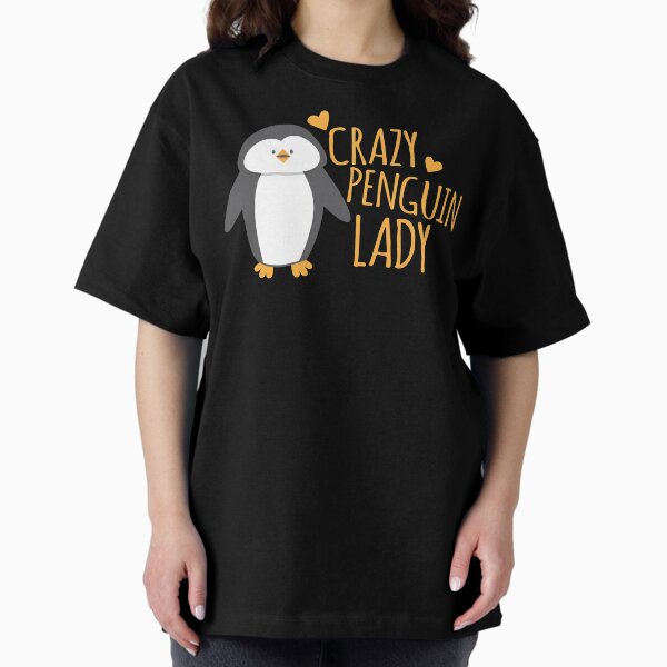 Item preview, Crazy Penguin Lady  designed and sold by jazzydevil.