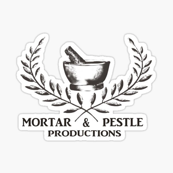 Mortar & Pestle Productions Logo Sticker