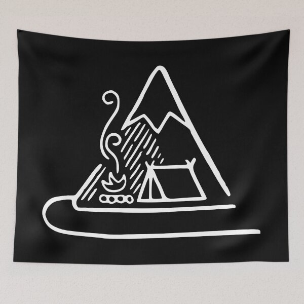 Item preview, Camping tents campfire designed and sold by TShirtsByMs.