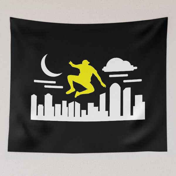 Item preview, Parkour Shirt Parkour Urban Springer gelb Gift Tee designed and sold by haselshirt.