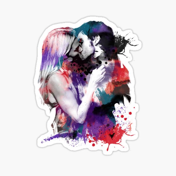 Watercolor Hook n Emma Sticker