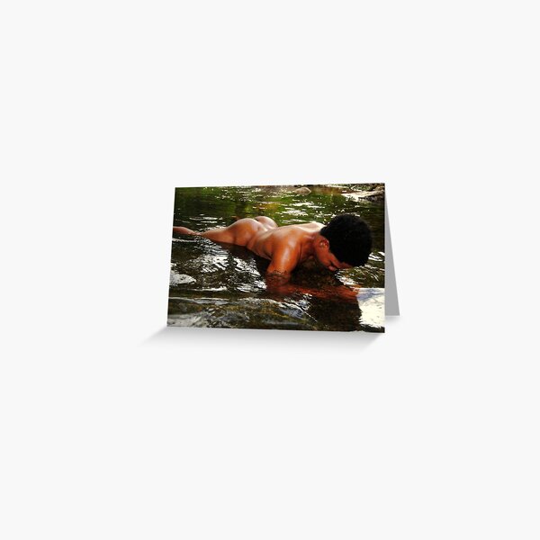 Wet reflection Greeting Card