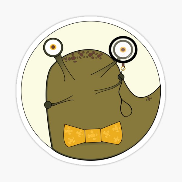 Clever Slug Sticker