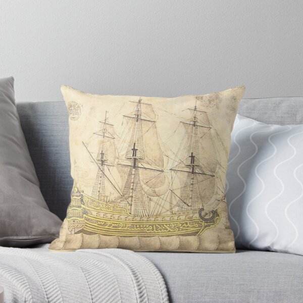 Item preview, Ancient Sailing Clipper Ship designed and sold by Lisa Bertnick.