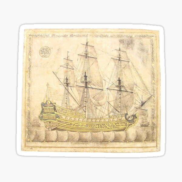 Item preview, Ancient Sailing Clipper Ship designed and sold by Lisa Bertnick.
