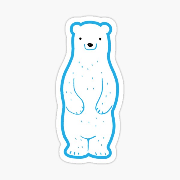 Polar Bear Stickers - Sweet Birdie Boutique, Gift Shop for Stationery  Lovers – Sweet Birdie Boutique (International)