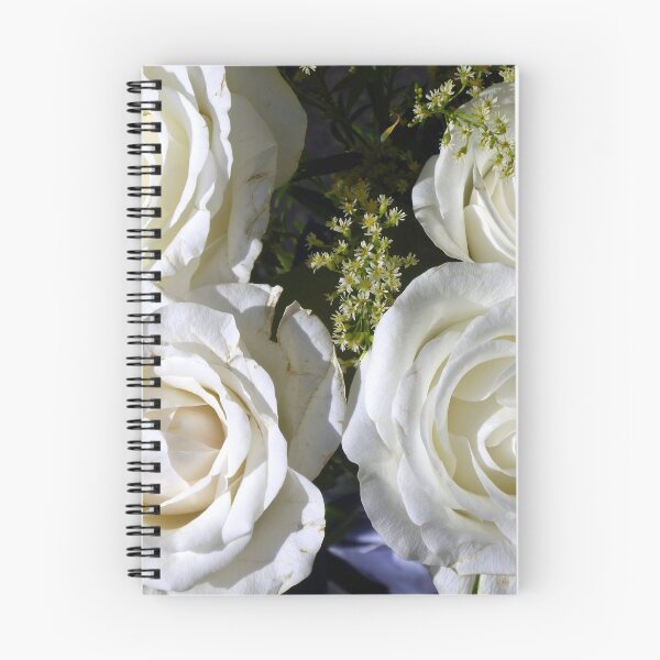 Item preview, Four white roses designed and sold by Woodie.