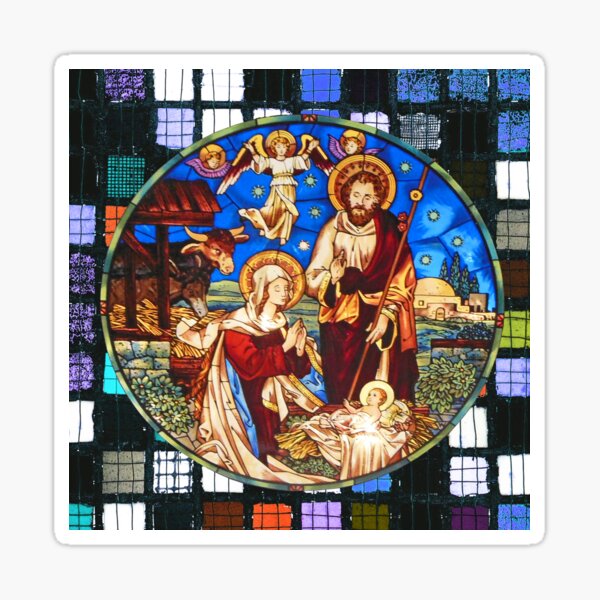 Item preview, Nativity Stained Glass designed and sold by muniralawi.